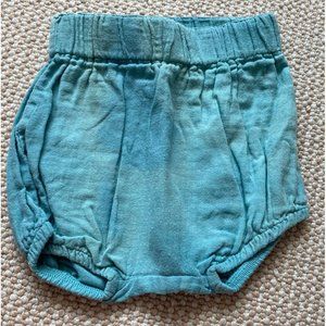 Emerson and Friends blue baby cotton bloomers 6-12 months